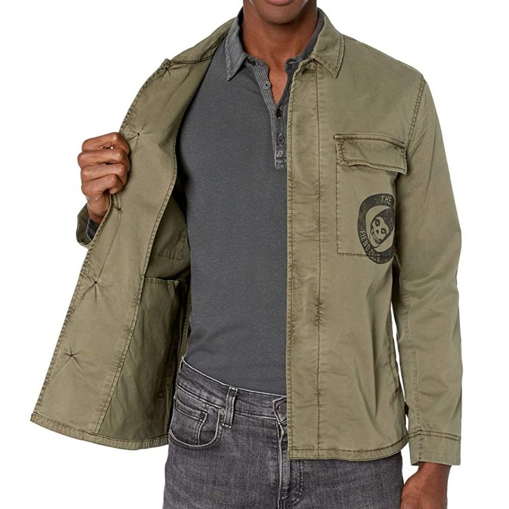 John Varvatos Misfits Punk Graphic Field Jacket - Picture 4 of 8